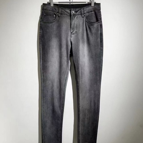 Zegna 제냐 SS2023 블랙 그레이 워싱 청바지