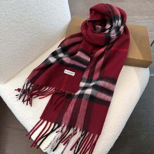 BURBERRY 버버리 클래식 체크 머플러 레드