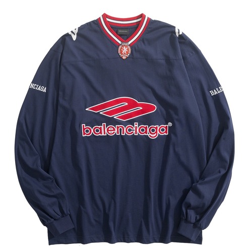 BALENCIAGA 발렌시아가 FW2023 V넥 긴팔 티셔츠