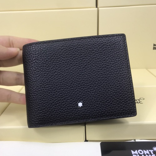 Montblanc 몽블랑 블랙 소가죽 반지갑
