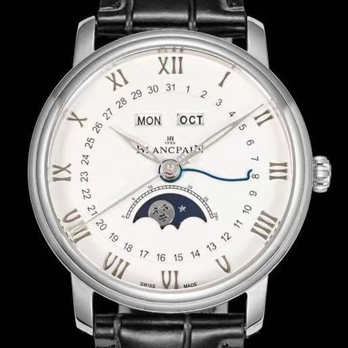 Blancpain Villeret Quantième Complet Phases de Lune 6654 블랑팡 빌레레 컴플리트 캘린더 문페이즈 6654