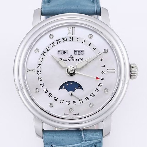 BLANCPAIN Villeret Moonphase Full Calendar Ladies Watch 블랑팡 빌레레 문페이즈 풀 캘린더 여성용 시계