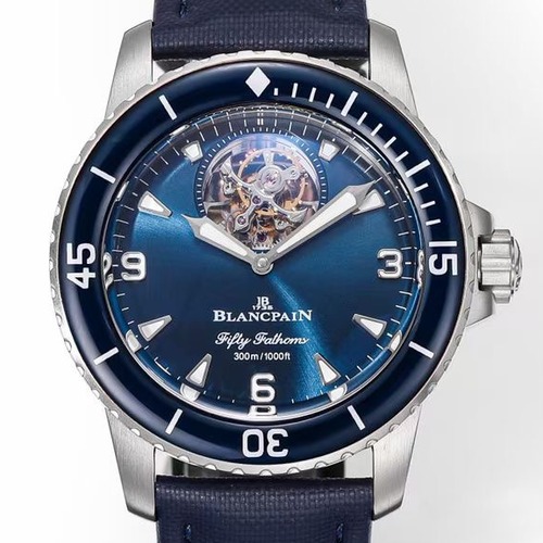 BLANCPAIN Fifty Fathoms Flying Tourbillon Diver Watch 5025-1530-52 블랑팡 피프티 패덤즈 플라잉 투르비용 다이버 워치